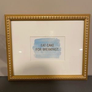 Eat cake for breakfast frame